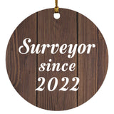 Surveyor Since 2022 - Circle Ornament D