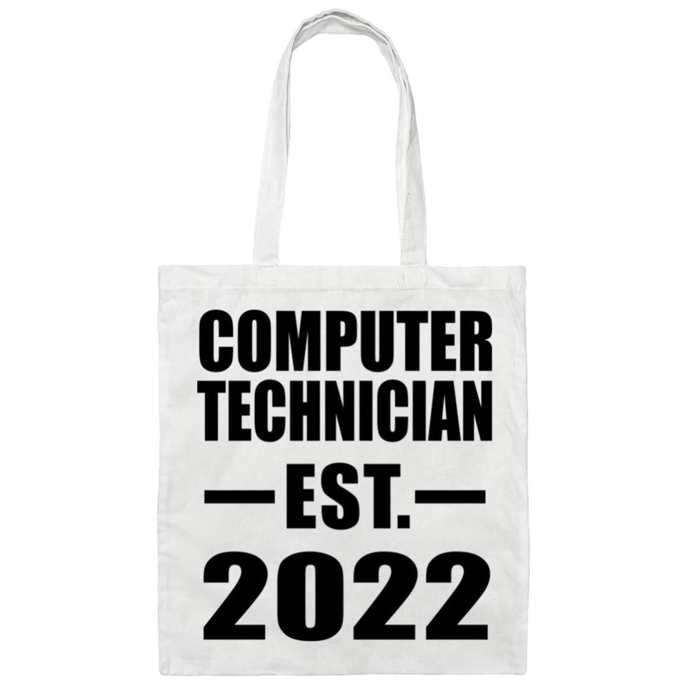 Computer Technician Established EST. 2022 - Tote Bag White
