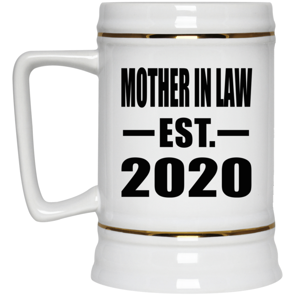 Mother In Law Established EST. 2020 - Beer Stein
