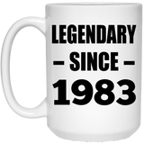 41st Birthday Legendary Since 1983 - 15oz Coffee Mug