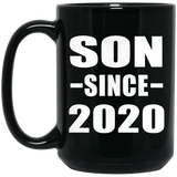 Son Since 2020 - 15oz Coffee Mug Black