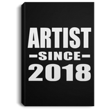 Artist Since 2018 - Canvas Portrait