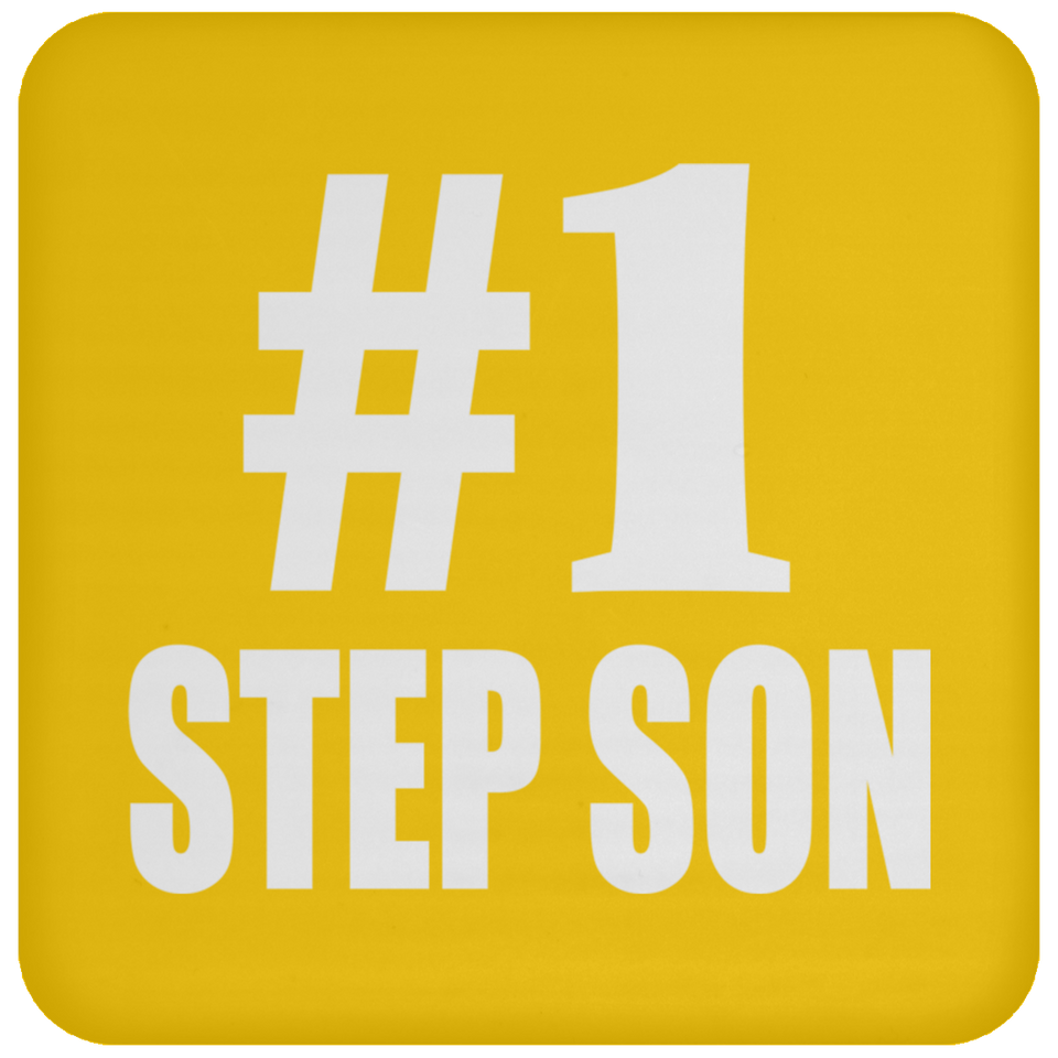 Number One #1 Step Son - Drink Coaster
