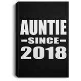 Auntie Since 2018 - Canvas Portrait