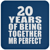 20th Anniversary 20 Years Of Being Mr Perfect - Drink Coaster
