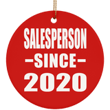 Salesperson Since 2020 - Circle Ornament