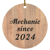 Mechanic Since 2024 - Circle Ornament C