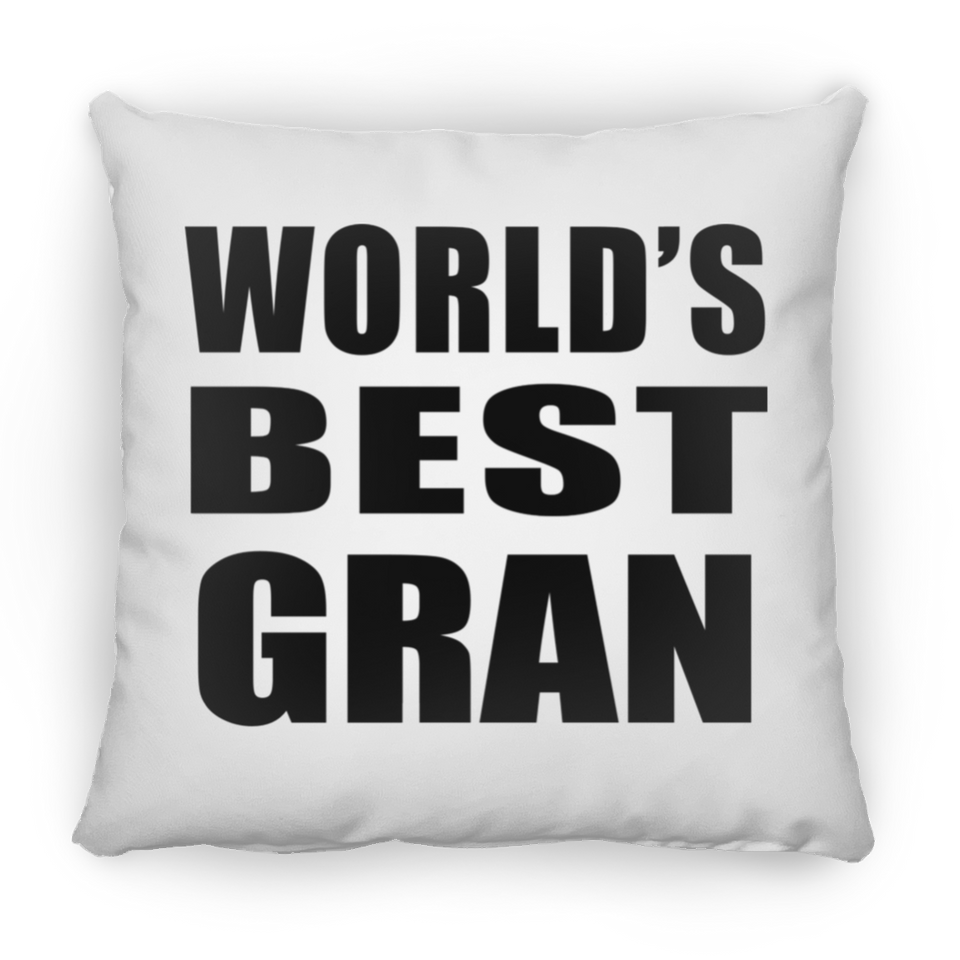World's Best Gran - Throw Pillow
