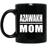 Azawakh Mom - 11oz Coffee Mug Black