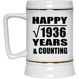 Happy 44th Anniversary Square Root of 1936 Years & Counting - Beer Stein