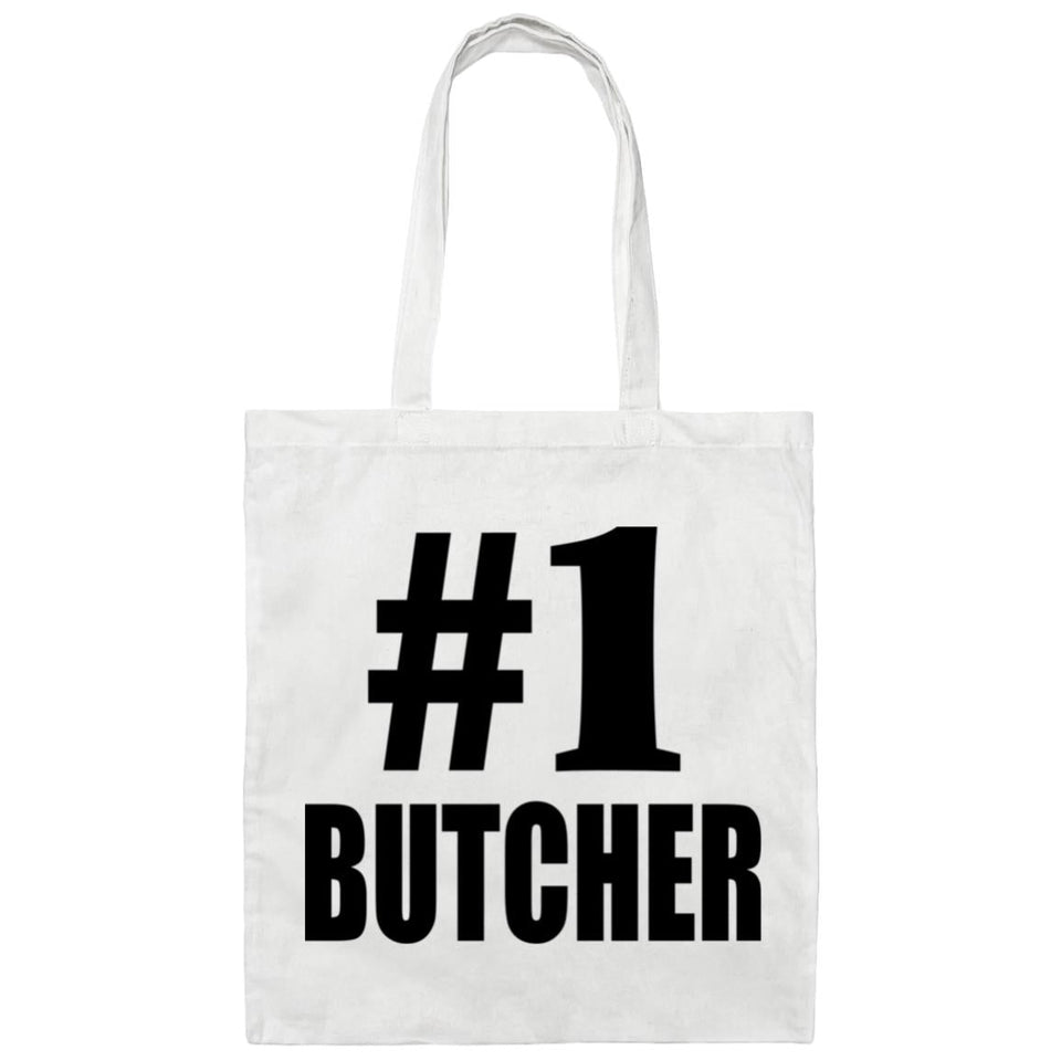 Number One #1 Butcher - Tote Bag White