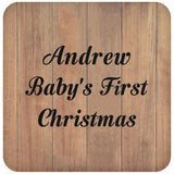 Andrew Baby's First Christmas - Drink Coaster C