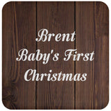 Brent Baby's First Christmas - Drink Coaster D