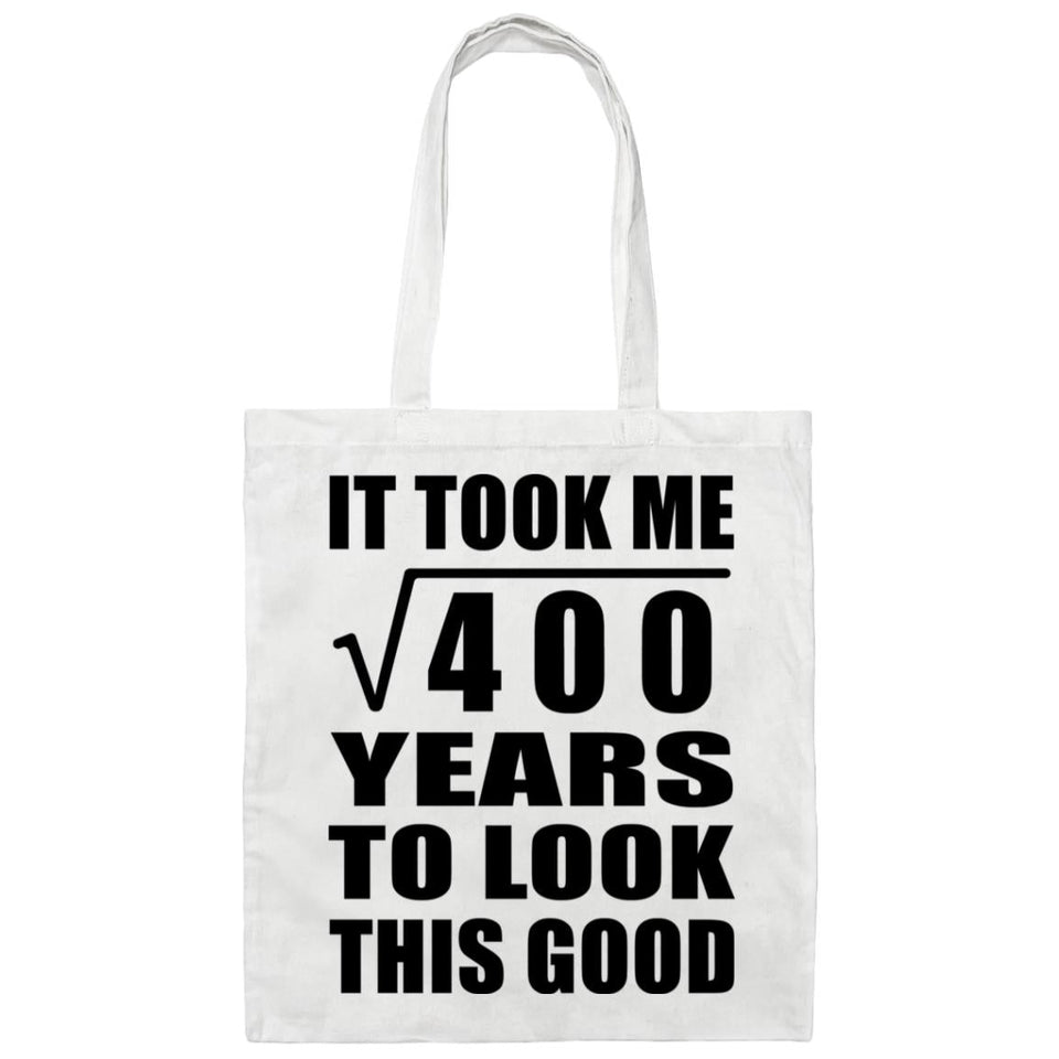 20th Birthday Took Square Root of 400 Years To Look Good - Tote Bag White