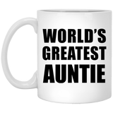 World's Greatest Auntie - 11 Oz Coffee Mug
