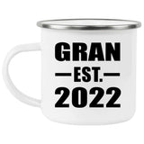 Gran Established EST. 2022 - 12oz Camping Mug