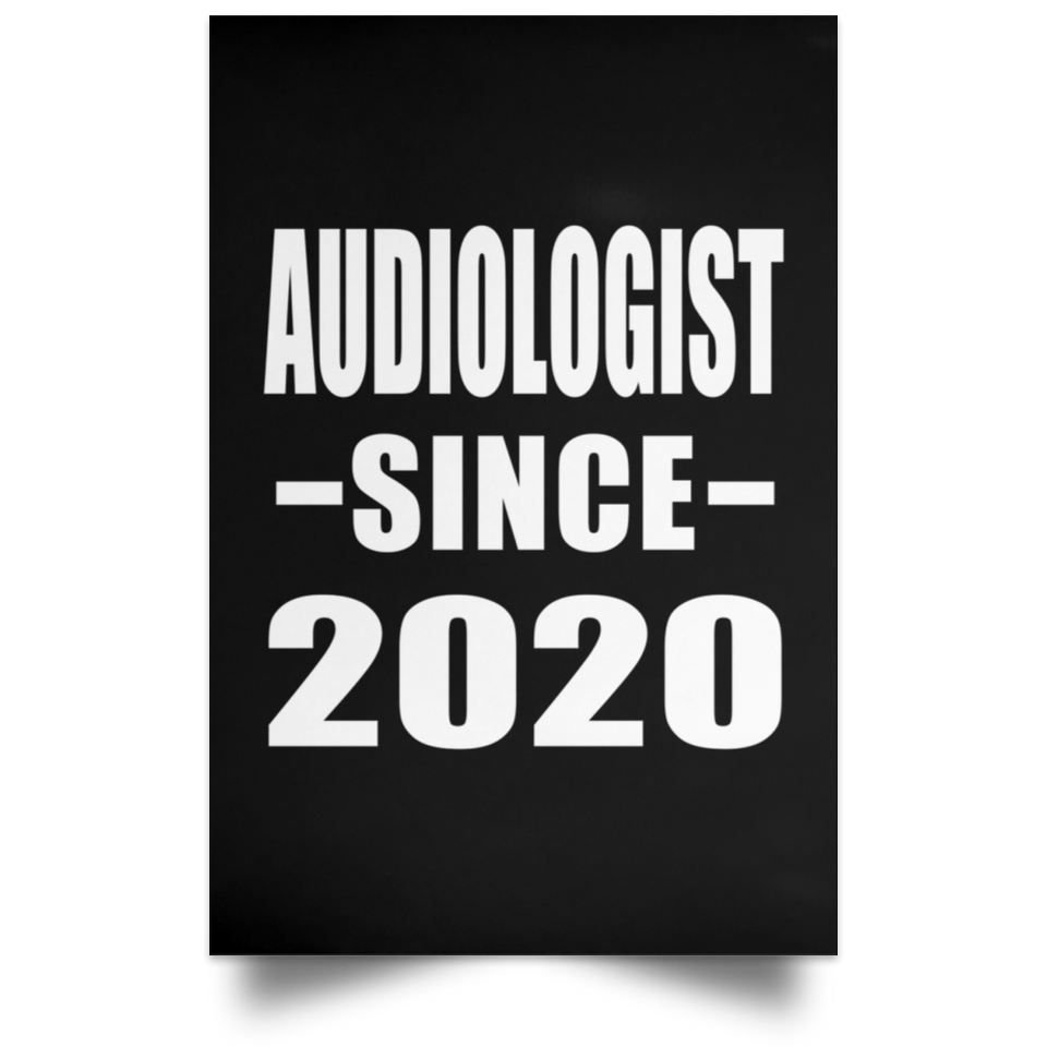 Audiologist Since 2020 - Poster Portrait
