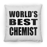 World's Best Chemist - Throw Pillow