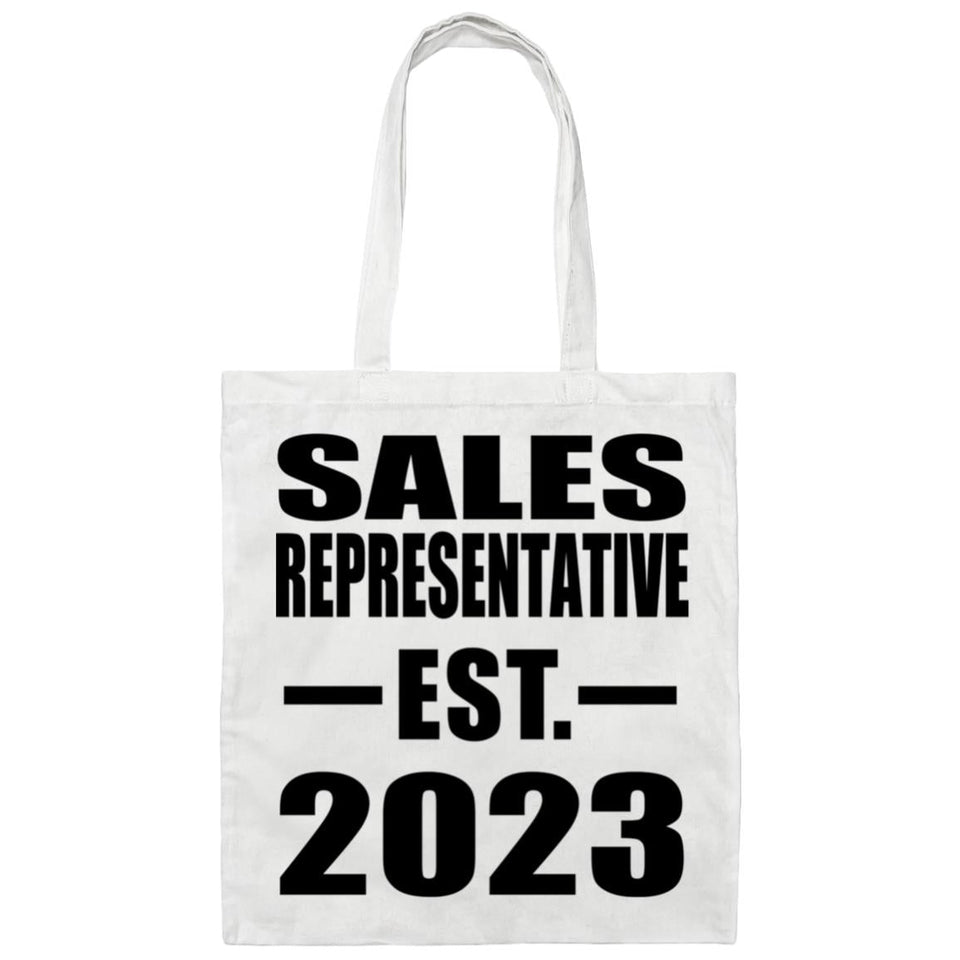 Sales Representative Established EST. 2023 - Tote Bag White