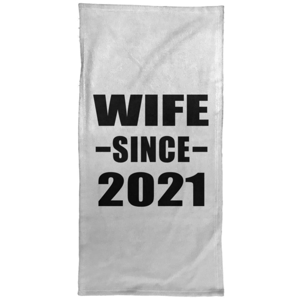 Wife Since 2021 - Hand Towel