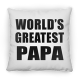 World's Greatest Papa - Throw Pillow