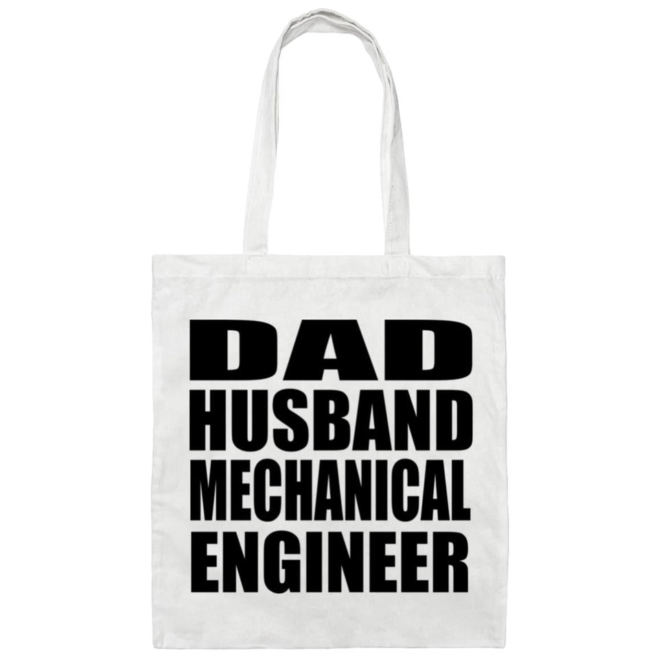 Dad Husband Mechanical Engineer - Tote Bag White