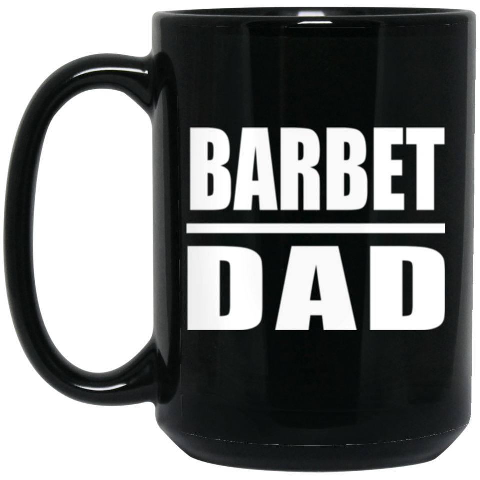 Barbet Dad - 15oz Coffee Mug Black