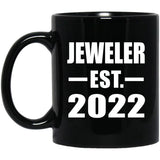 Jeweler Established EST. 2022 - 11oz Coffee Mug Black