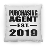 Purchasing Agent Established EST. 2019 - Throw Pillow