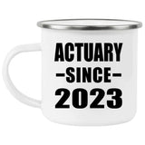 Actuary Since 2023 - 12oz Camping Mug