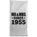 69th Anniversary Mr & Mrs Since 1955 - Hand Towel
