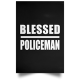 Blessed Policeman - Poster Portrait