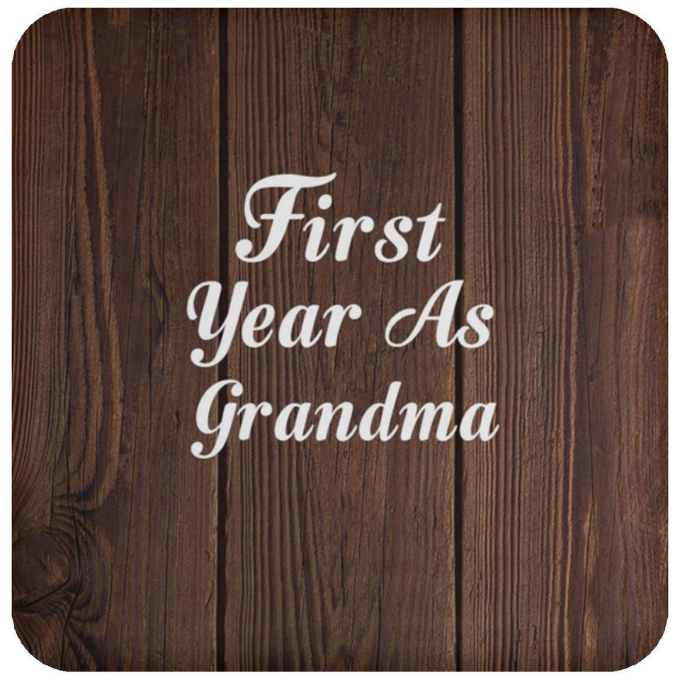 First Year As Grandma - Drink Coaster D