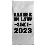 Father In Law Since 2023 - Hand Towel