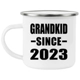 Grandkid Since 2023 - 12oz Camping Mug