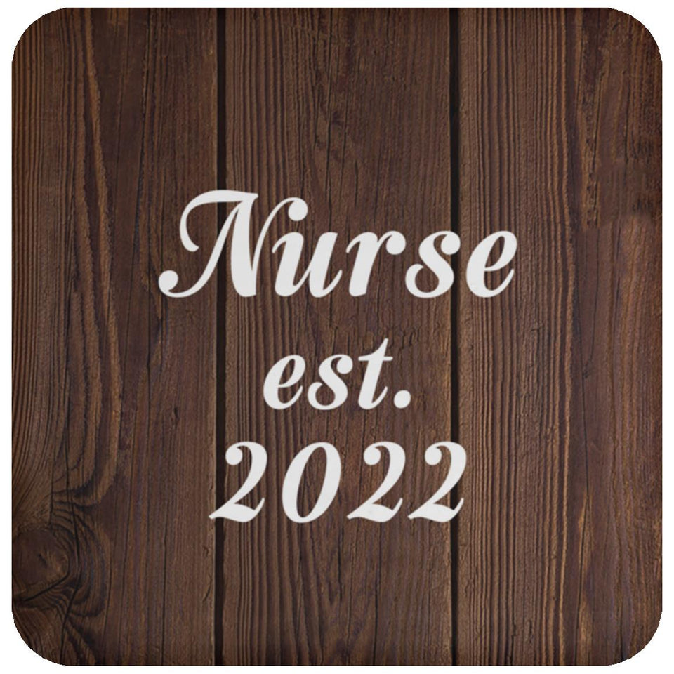 Nurse Established Est. 2022 - Drink Coaster D