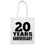 20th Anniversary 20 Years - Tote Bag White