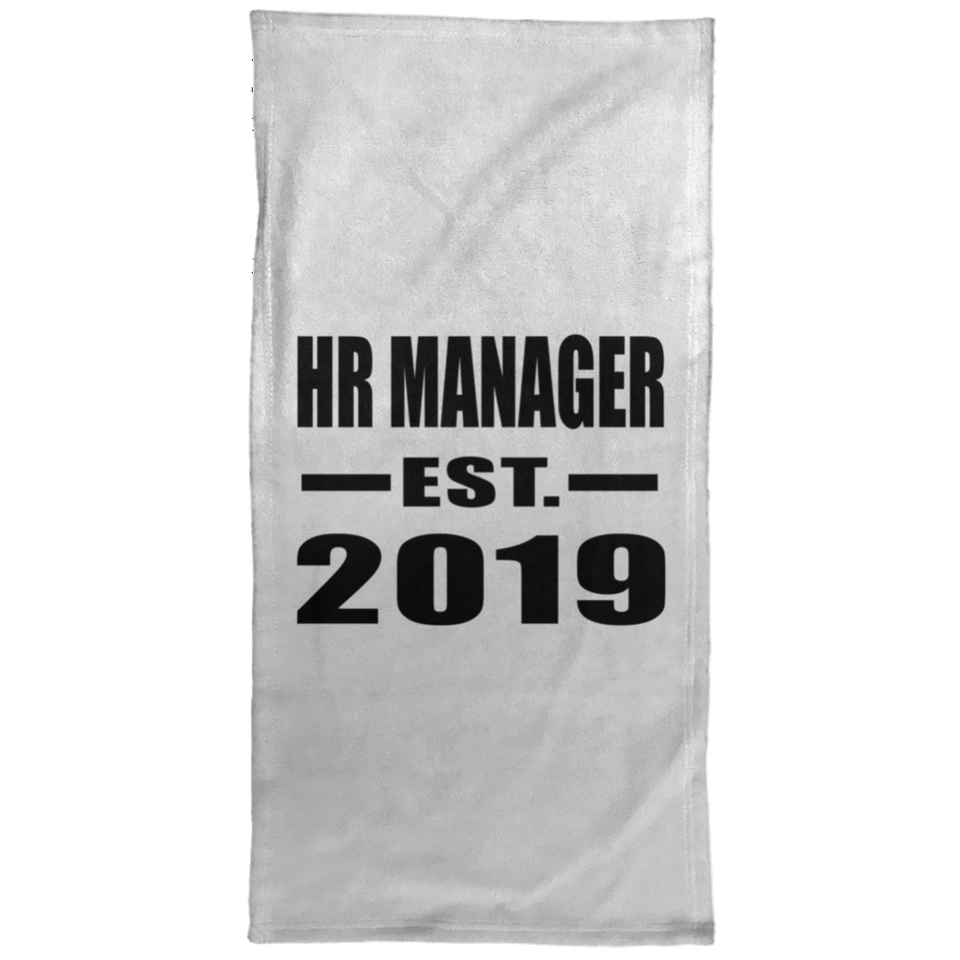 HR Manager Established EST. 2019 - Hand Towel