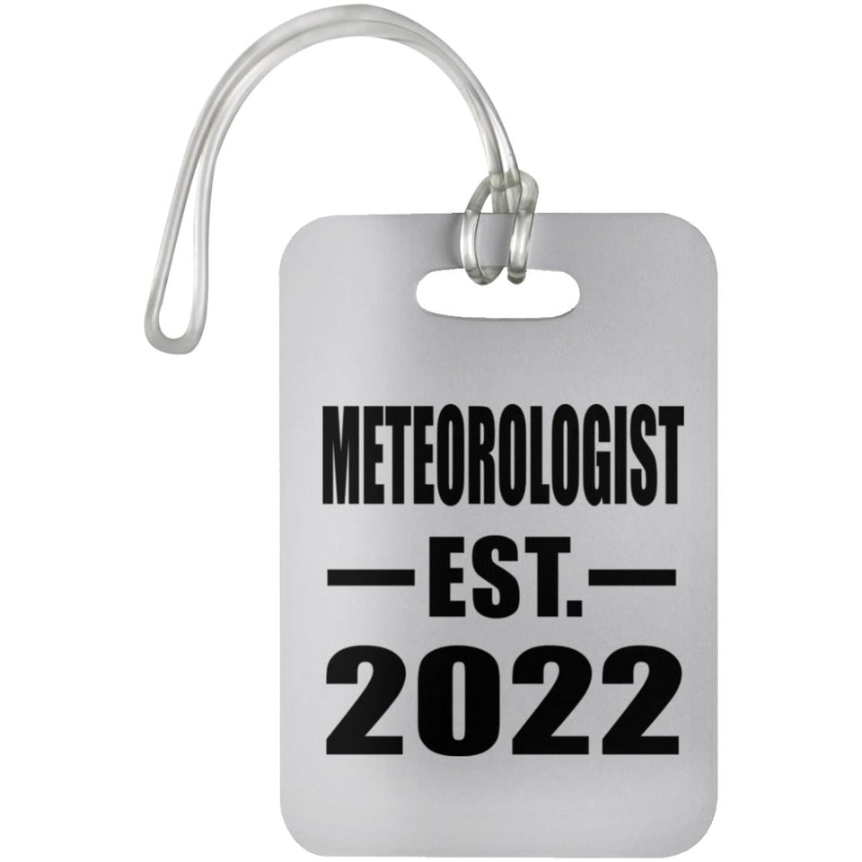 Meteorologist Established EST. 2022 - Luggage Bag Tag