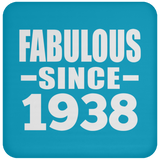 86th Birthday Fabulous Since 1938 - Drink Coaster