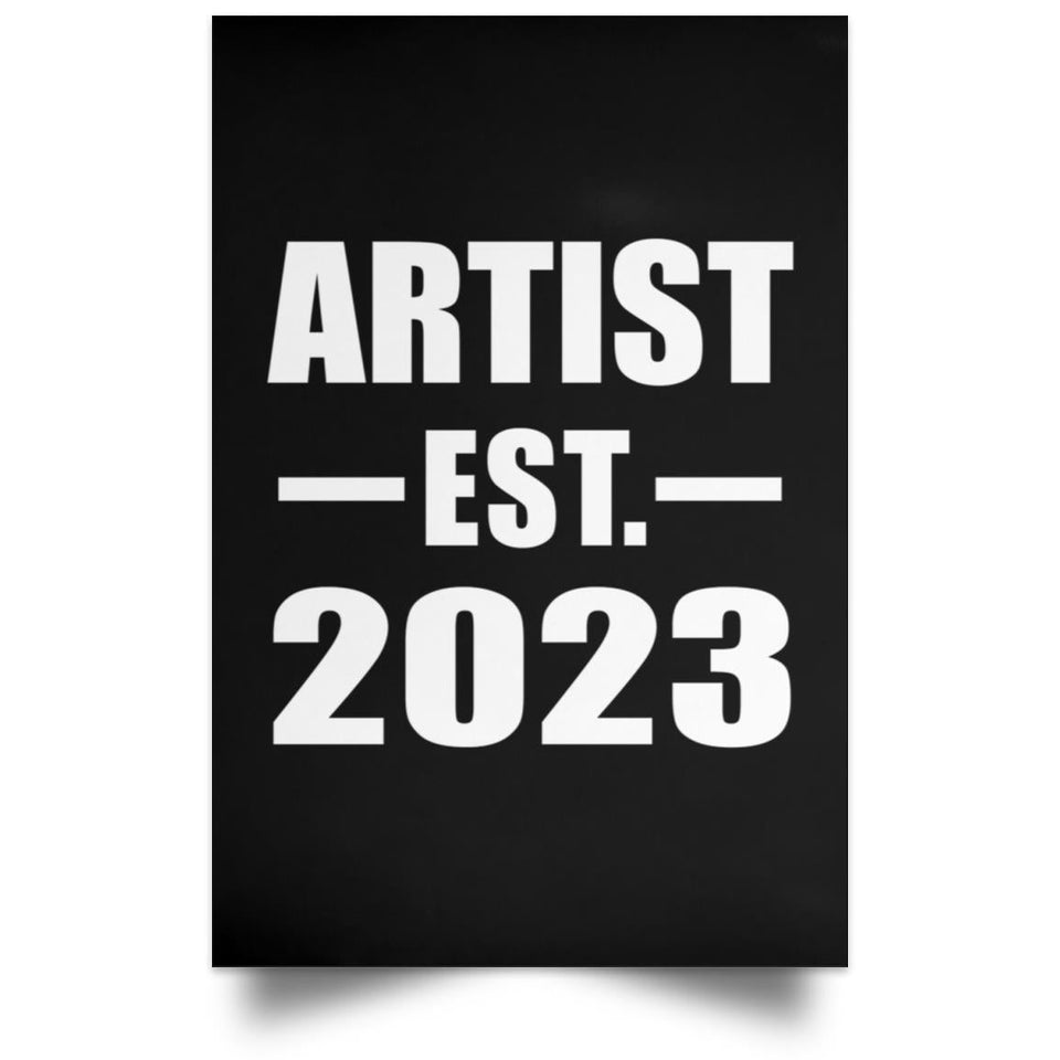 Artist Established EST. 2023 - Poster Portrait