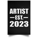 Artist Established EST. 2023 - Poster Portrait
