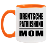 Drentsche Patrijshond Mom - 11oz Accent Mug Orange