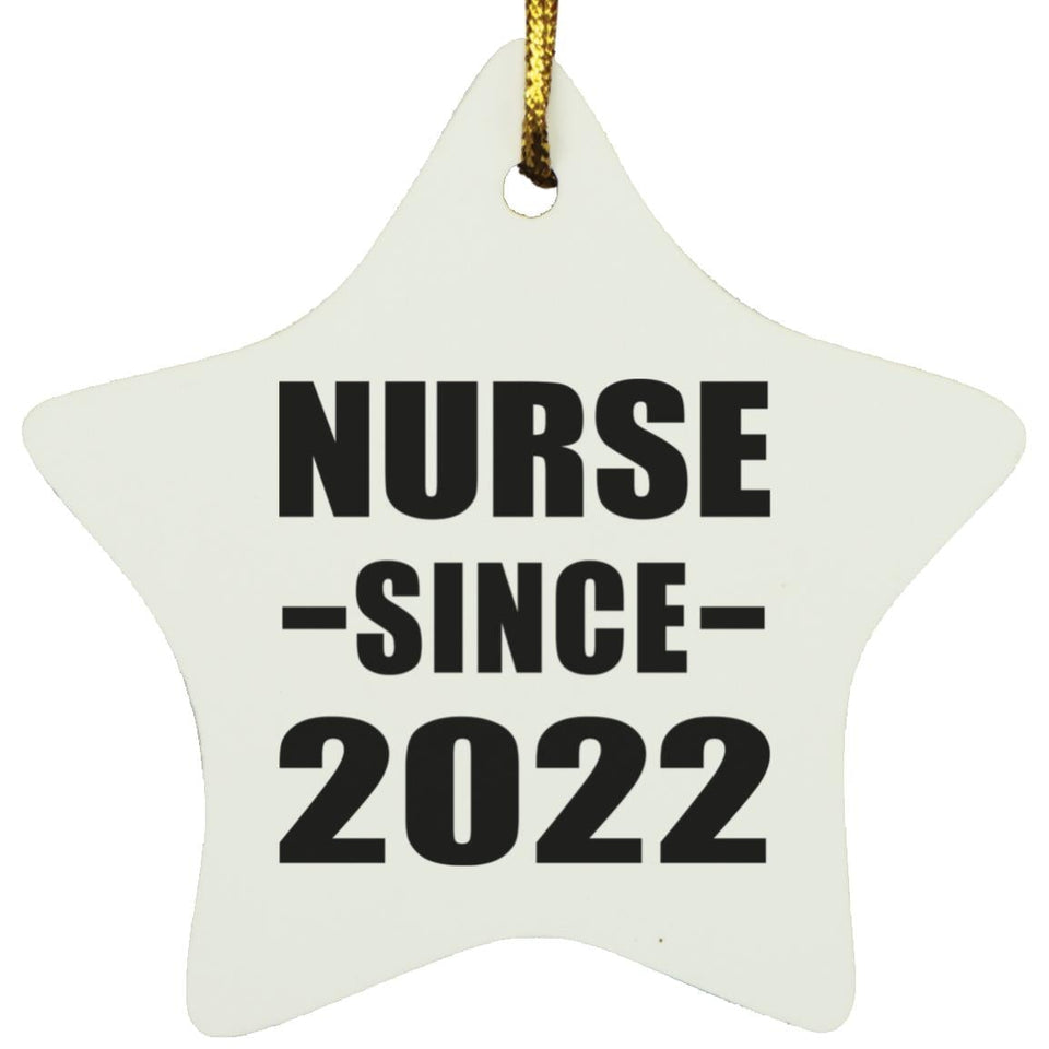 Nurse Since 2022 - Star Ornament