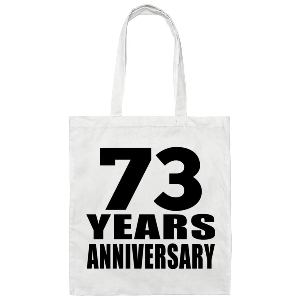 73rd Anniversary 73 Years - Tote Bag White