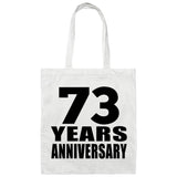 73rd Anniversary 73 Years - Tote Bag White