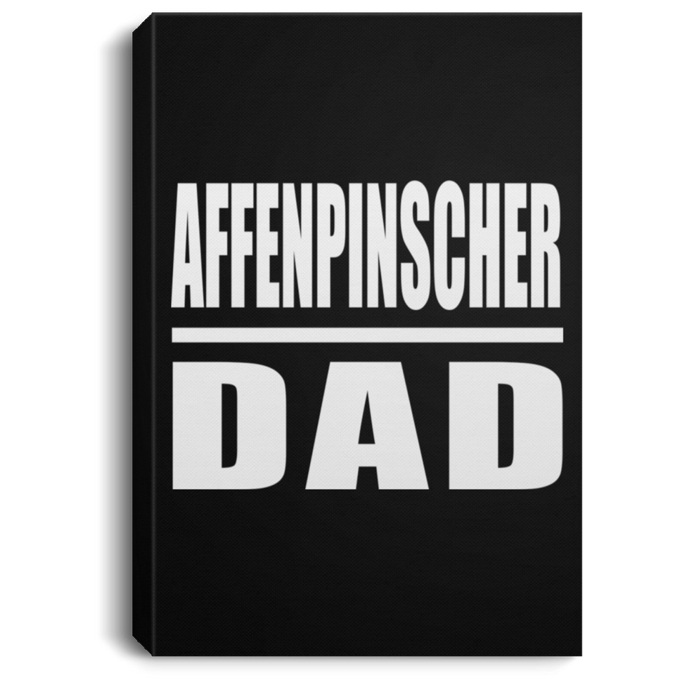 Affenpinscher Dad - Canvas Portrait
