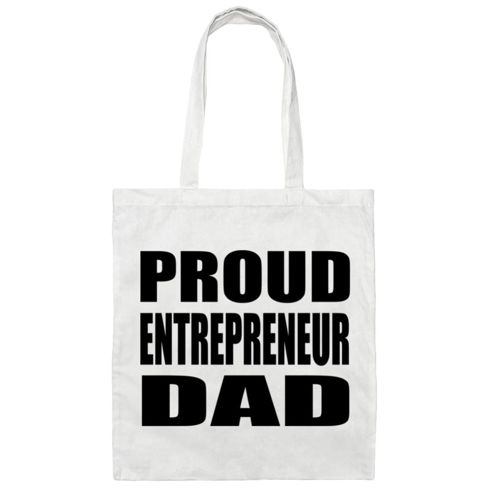 Proud Entrepreneur Dad - Tote Bag White