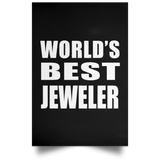 World's Best Jeweler - Poster Portrait