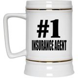 Number One #1 Insurance Agent - Beer Stein